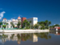 Panoramic hotel view