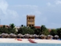panoramic beach & hotel view