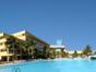 Panoramic hotel & pool view