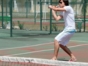 Tennis court view