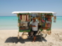 Souvenir sales at the beach
