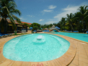 Panoramic pool view