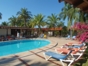 Panoramic hotel & pool view