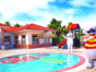 Panoramic kinds pool view