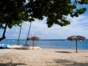 Panoramic beach view