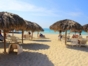 Panoramic beach view
