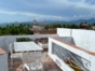 Terrace with city view