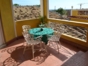 Terrace with city view