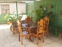 Inside patio view