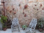 Inside patio view