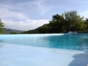 Panoramic pool view