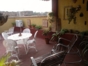 Terrace with city view