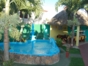 House dinning room and small swiming pool view