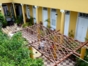 Inside patio view