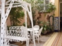 Inside patio view