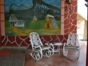 Inside patio view