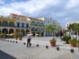Plaza Vieja square panoramic view, Old Havana