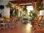 Inside patio view