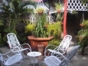 Inside patio view