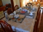 House dinning room with breakfast service
