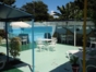 Terrace with small swimming pool view