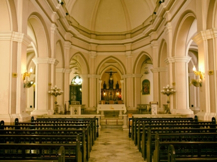Inside Santo Angel Church, Tour " Popular religion and Christian ecumenism"