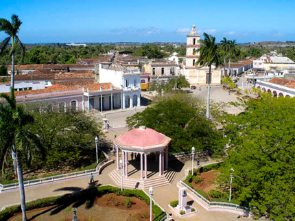San Juan de los Remedios city panoramic view