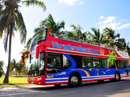 Bus City tour Varadero, Cuba