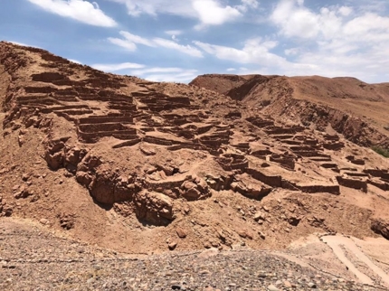 Remains of the Pukará de Quitor fortress, Antofagasta región, Chile.