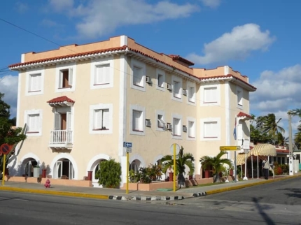 Panoramic hotel view