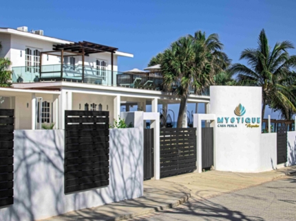 Entrance at Mystique Casa Perla Hotel by Royalton, Varadero, Matanzas, Cuba.