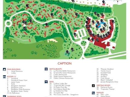 Sol Palmeras Hotel Map