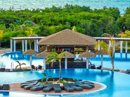 Pool and bech view