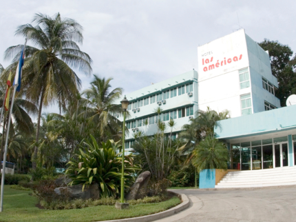 Panoramic hotel view