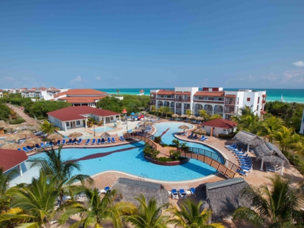 Panoramic beach view