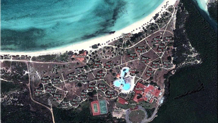 Hotel`s map