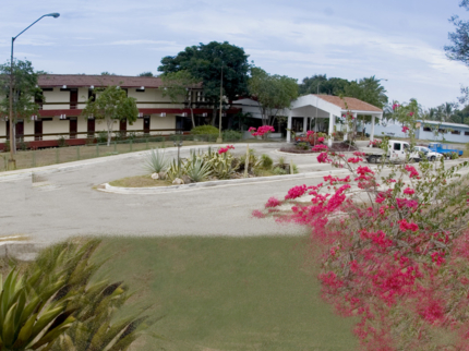 Panoramic hotel view