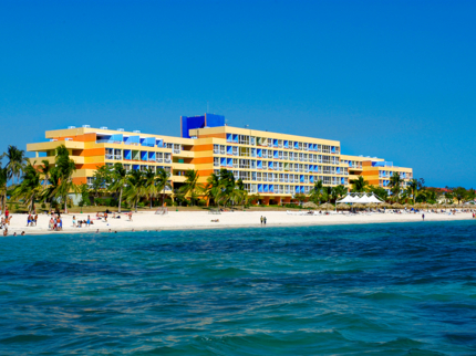 Panoramic hotel view