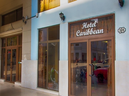 Hotel entrance view