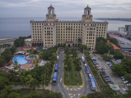 Panoramic hotel view