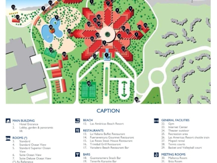 Meliá Varadero Hotel Map