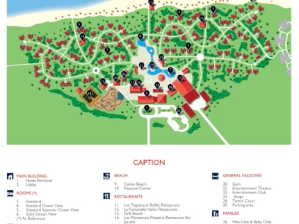 Sol Cayo Santa María Hotel Map