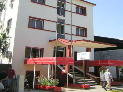 Panoramic hotel view