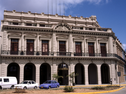 Panoramic hotel view