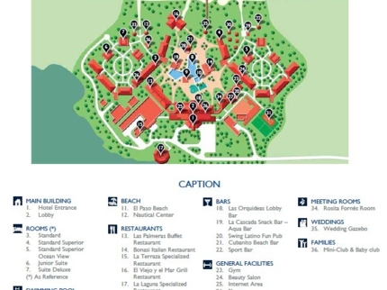 Hotel map