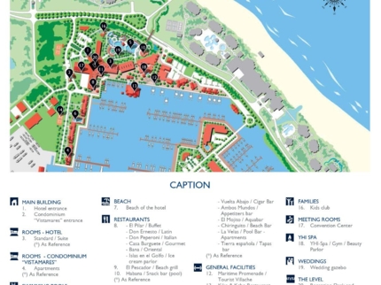 Meliá Marina Varadero Hotel Map