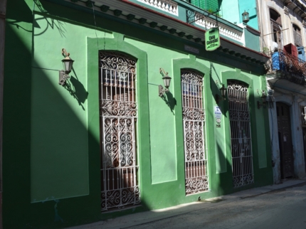 Panoramic house view