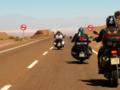 Motorcycle tour, Antofagasta region, Chile.