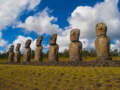 THE SEVEN MOAIS, Pascua Island, chile