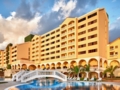Pool and hotel view